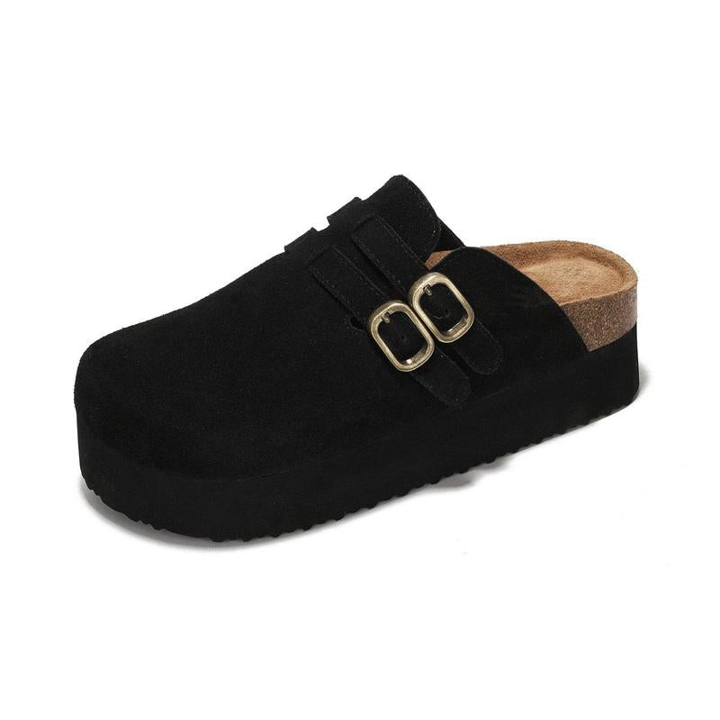 Project Cloud | "Stephi" Genuine Leather Clogs for Women | Memory Foam | Lightweight | Non-Slip