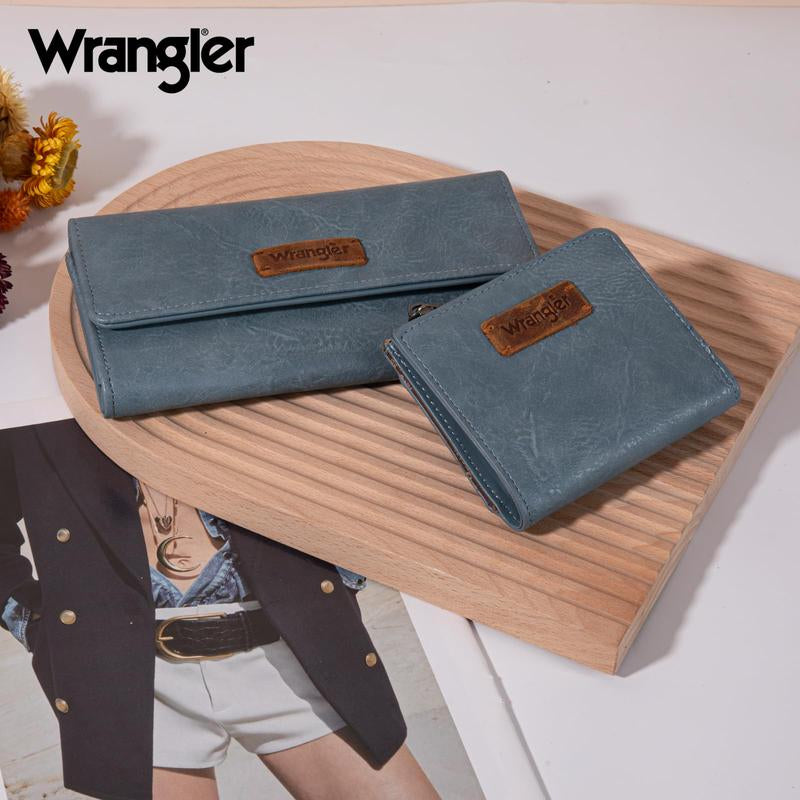 Wrangler Women'S Wallet Set RFID Blocking Wallet Large Wallets for Women Woman Credit Card Wallet