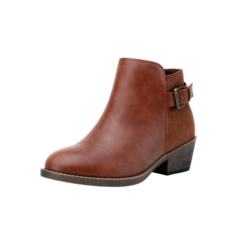 Women'S 9617 Fashion Boots Chunky Low Heel Western Boots Ankle Booties