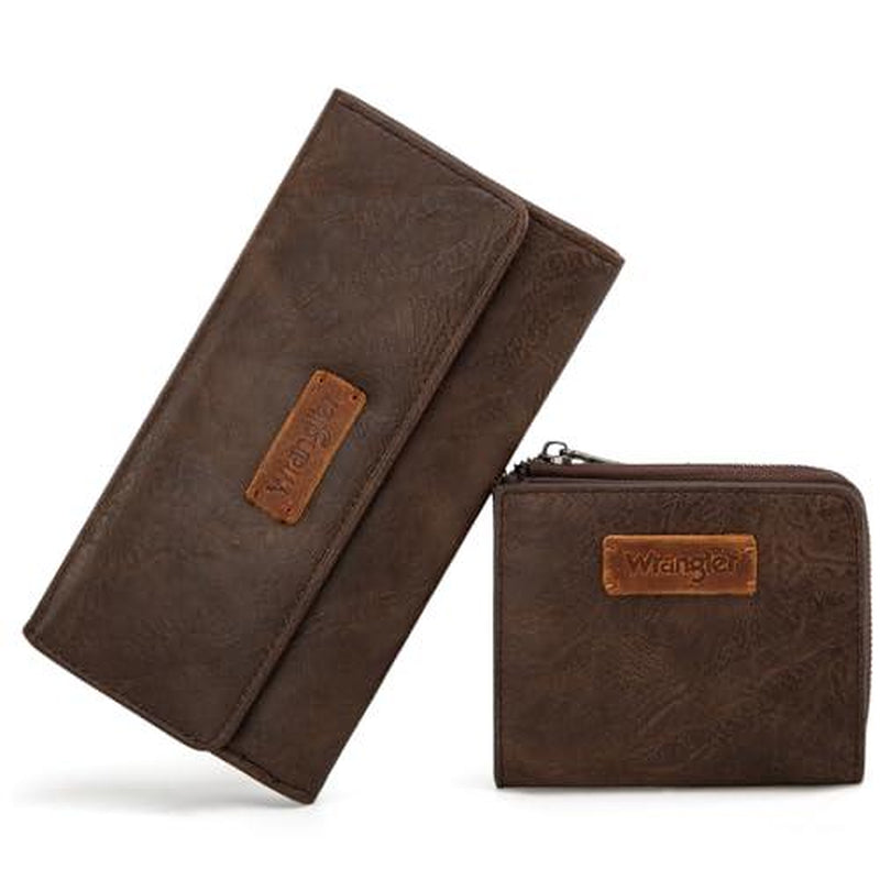 Wrangler Women'S Wallet Set RFID Blocking Wallet Large Wallets for Women Woman Credit Card Wallet