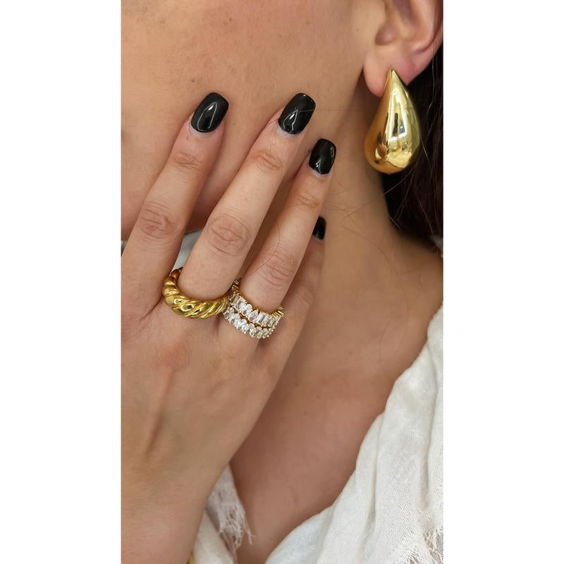 Carissa Croissant Ring