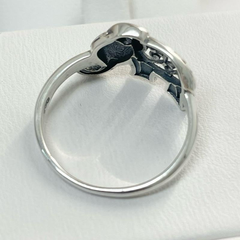 Sterling Silver 925 Elephant Ring