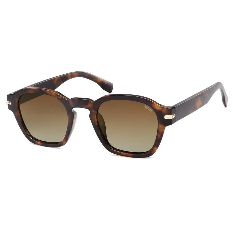 SOJOS Vintage Retro Square Polarized Sunglasses Men Trendy Womens Sun Glasses